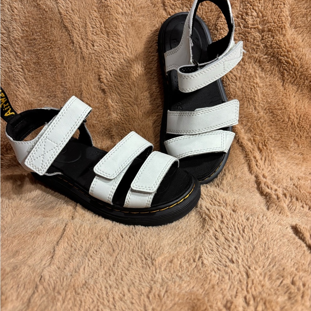 Dr. Martens White Kids Sandals - Picture 6 of 6
